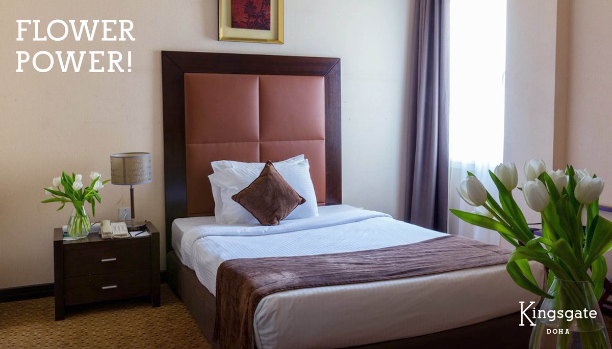 Where life plants you, bloom with grace, especially in our single rooms.

#KingsgateDoha #Hotel #DohaQatar