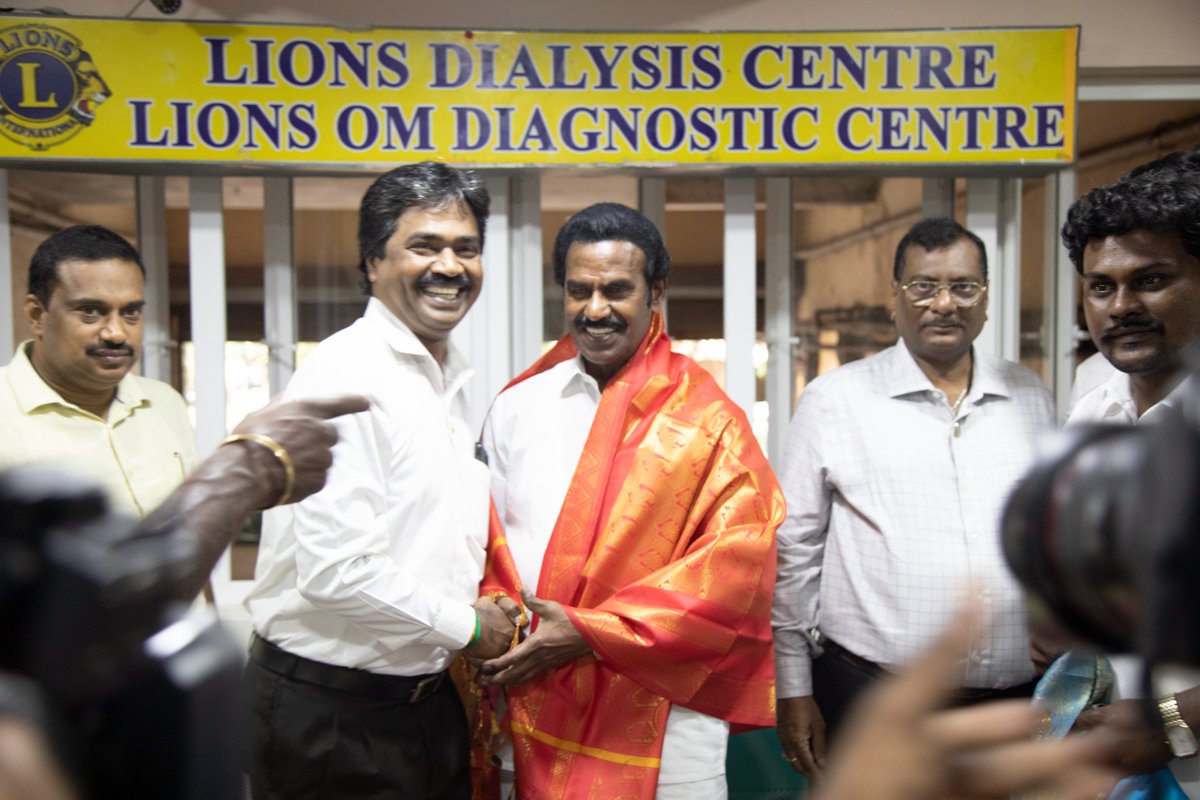 NRDHANAPALAN's tweet photo. Inaugurated Special Camp for Dialysis Patients at Lions Dialysis Centre, Mylapore on the occasion of my birthday.
#nrd #ptmk #dialysis #Chennai #TamilNadu https://t.co/98zHBfY6x3