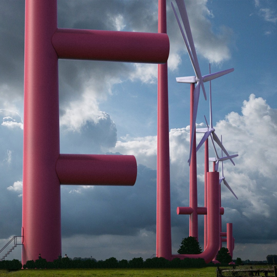 ‘Windwords’ and ‘Windswitch’ by Prototype 2030 show how design can play a vital role in the fight against climate change. The projects reconsider the aesthetic and acoustic qualities of wind turbines to envision a new landscape #PinkFriday