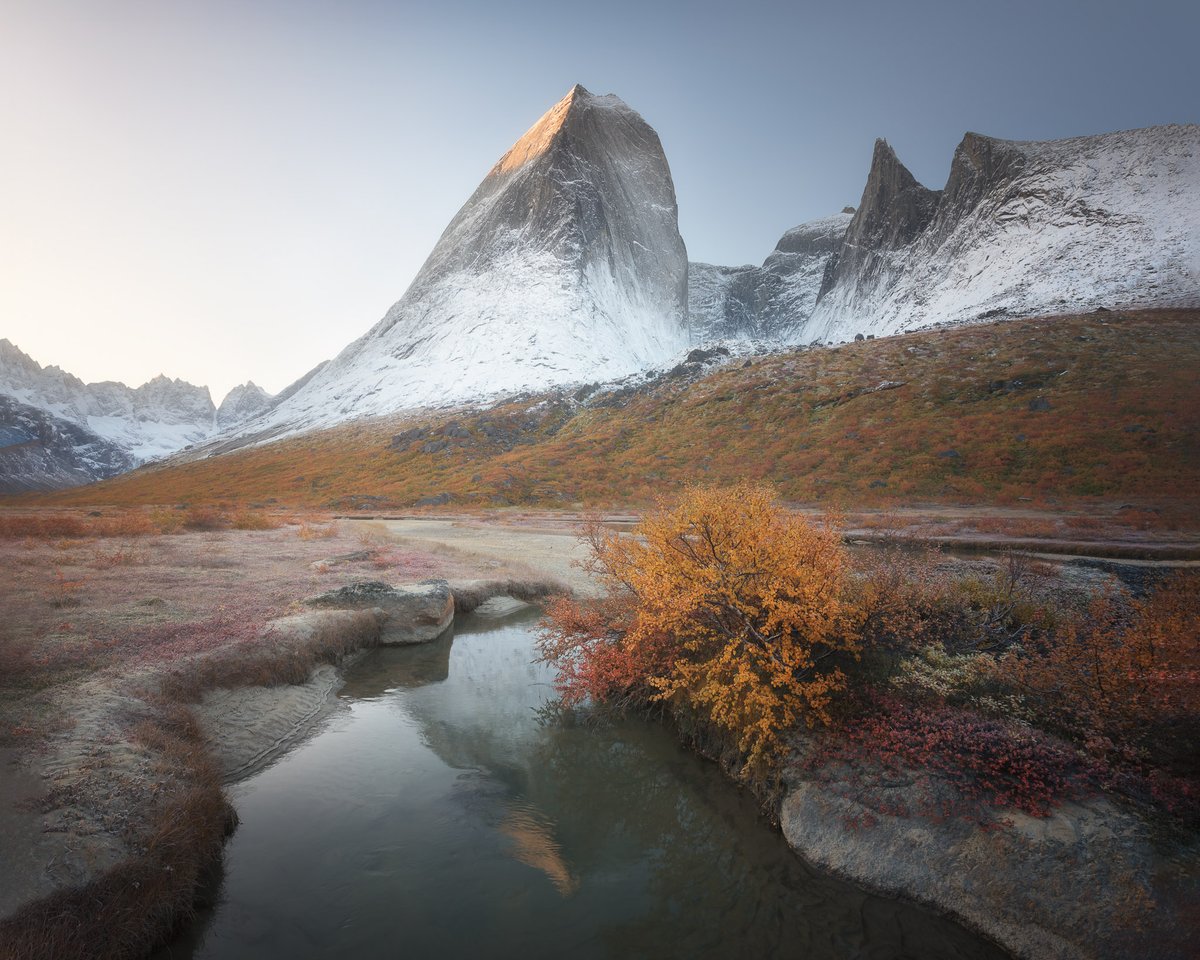 Ketil Mountain in the Morning, Tasermiut Fjord, South Greenland