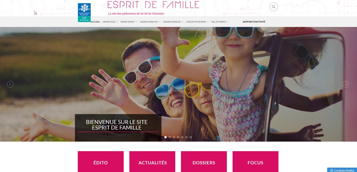 [ESPRIT DE FAMILLE] : Retrouvez le site "Esprit de Famille Territoires"  dédiés aux partenaires, sans plus tarder !  
esprit-de-famille-caf91.fr

#EspritdeFamille #Politiques #Stratégies #Caf #CafEssonne #Caf91 #Activités #Territoires #Partenaires #ActionSociale