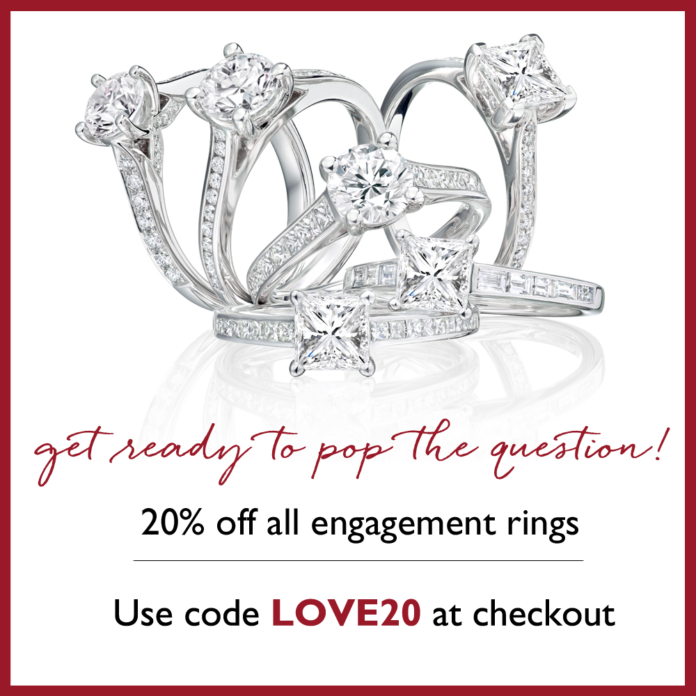 LoveLanceJames's tweet image. Make their start of the year an exciting one, with 20% off engagements rings this January on Lance James Online - get ready to pop the question!💍🍾
❤️Use discount code LOVE20 at the checkout❤️
lancejames.co.uk/engagement-rin… #popthequestion  #gettingengaged #shesaidyes #hesaidyes