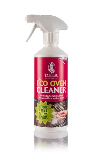 tableau_clean's tweet image. Tableau Eco Oven Cleaner almost sounds too good to be true! It easily shifts grease and burnt on deposits from oven interiors including non-stick and self cleaning linings. The formula is #nontoxic, #odourfree, #handsafe and #biodegradable. tableauproducts.com/categories/eco…