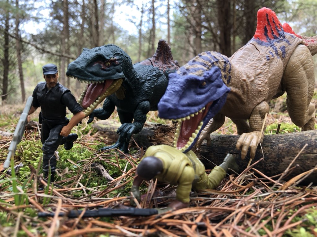 CollectorPaleo's tweet photo. “They’re not that big. I think we can take them.”
#mattel #matteljurassicworld #matteltoys #jurassicworld #jurassicworldtoys #jurassicpark #jurassicparktoys #dinorivals #dualattack https://t.co/G8z9freR5B