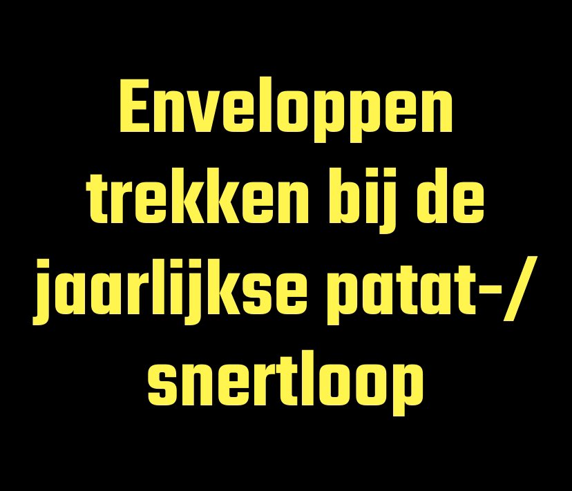 KampColmschate's tweet photo. Op zaterdag 4 januari is de jaarlijkse patat-/ snertloop bij Sv Colmschate'33. De kampcommissie houdt dan weer een verloting dmv het spelletje ‘enveloppen trekken’. 

Een envelop voor € 2,00 en drie voor € 5,00!

https://t.co/e0lmvDjIxS https://t.co/QalPqD1DkO