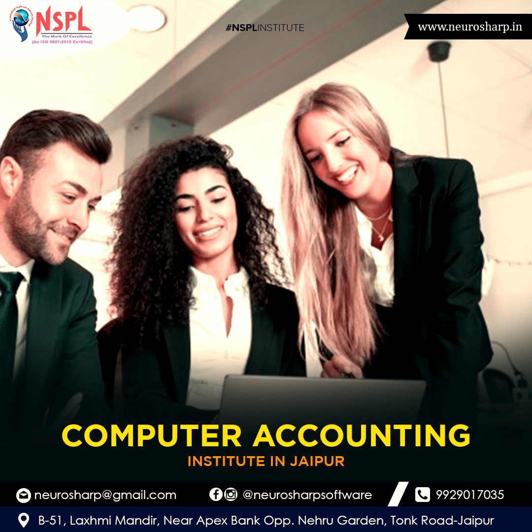 Neurosharp123's tweet photo. Computerized Accounting involves making use of computers and accounting software to record, store and analyze financial data.

Visit Here:- https://t.co/uarMl3a9AC

#neurosharp #industrialtraining #wintertraning #engineers #jaipur #jaipurcity #pinkcity #rajasthan #student https://t.co/fE00pTeFOE