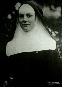 Bl Sr Maria Kafka was a Franciscan nun & nurse. She was arrested by the gestapo & executed for refusing to remove crucifixes from her hospital & for dictating a poem mocking Hitler. In prison she wrote: “It does not matter how far we are separated from everything.”