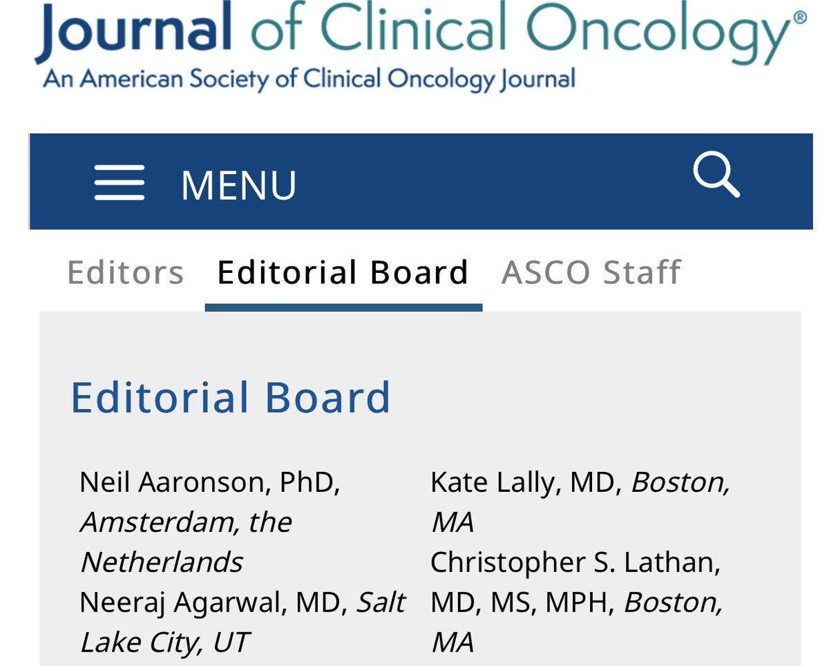 Neeraj Agarwal, MD, FASCO tweet media