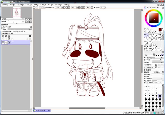 深夜のテンションでよく分からないのを描くべきではない 