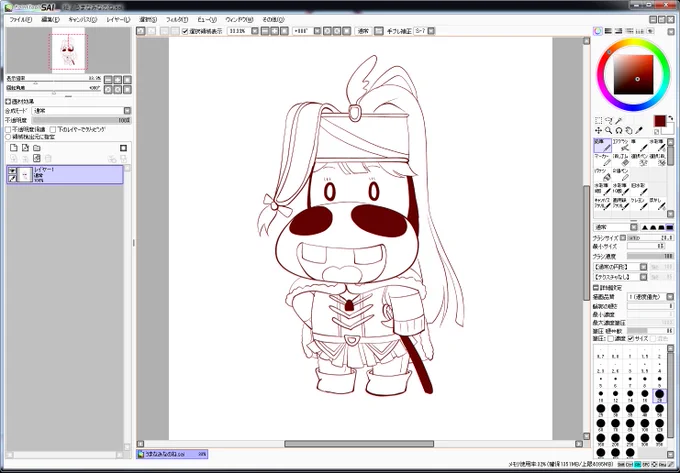 深夜のテンションでよく分からないのを描くべきではない 