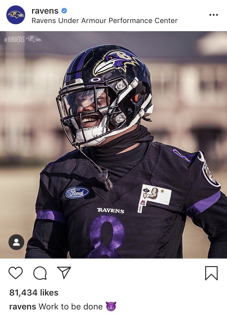 lamar jackson practice jersey