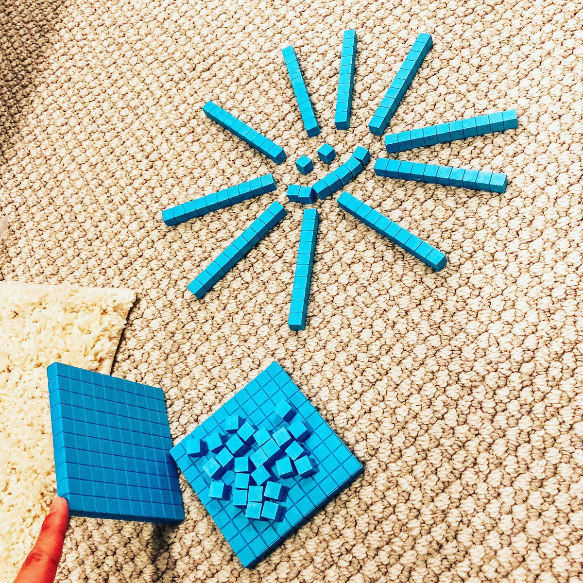 mathymindset's tweet image. my daughter: mom! I made you a sun and a 🎶 peanut butter jelly time 🎶 sandwich!
me, mom mode: that's awesome! thanks!
also me, teacher mode: how many?
my daughter: (counts out loud)...2 hundreds...10 tens...and 34 ones. 334!
#howmany #alwaysinteachermode #iteachmath #evenathome