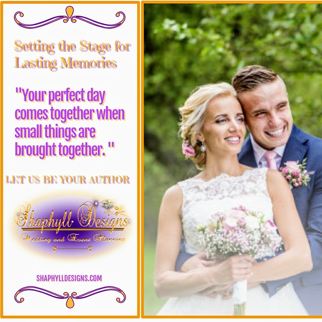 ShaphyllDesigns's tweet image. You have been dreaming of the perfect day. Trying to find the right venue can be exhausting. Searching through mutiple sites. 

💡 Thinking about hiring a planner. 

📞 Contact us today: 

💎 Website: shaphylldesigns.com
💎 Email: shaquida@shaphylldesigns.com