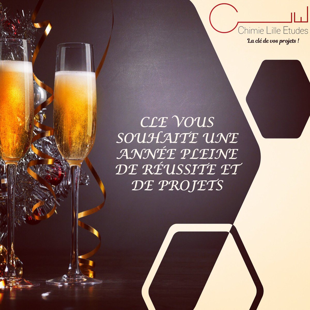 Chimie Lille Etudes (@cle_lille) on Twitter photo Bonne année 2020 !!🎊🎉
#2020NewYear #WeAreJE Bonne année 2020 !!🎊🎉
#2020NewYear #WeAreJE