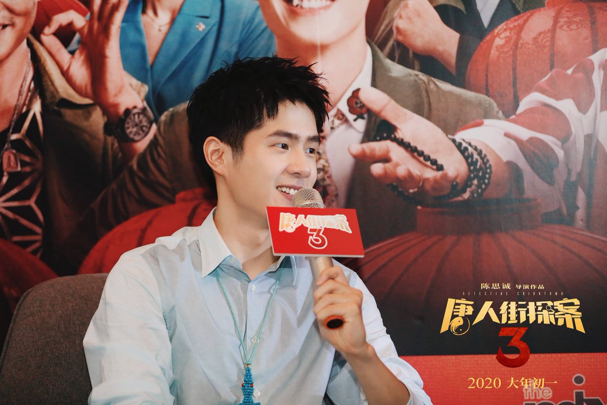 cdrama_update's tweet photo. 200103 #LiuHaoran Studio weibo update for #DetectiveChinatown3 road show event in Shenzhen  

#TurboLiu #刘昊然 
#唐人街探案3 https://t.co/bHsehV9y9b
