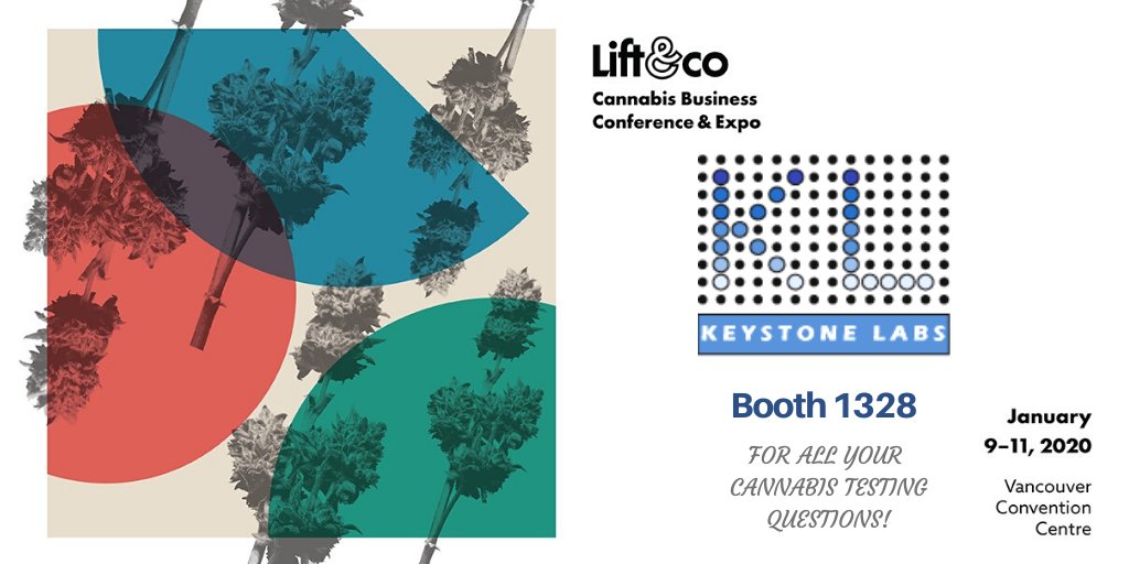 Keystone_Labs's tweet photo. Looking for a third party testing lab? A backup lab?
Do you have cannabis testing questions?
Keystone is at @liftandco Vancouver Booth 1328. PM us for appointments with our President @JodeMcD
#LiftCoExpo
#LCBC
#KeystoneLabs https://t.co/6c6AAjCBXv
