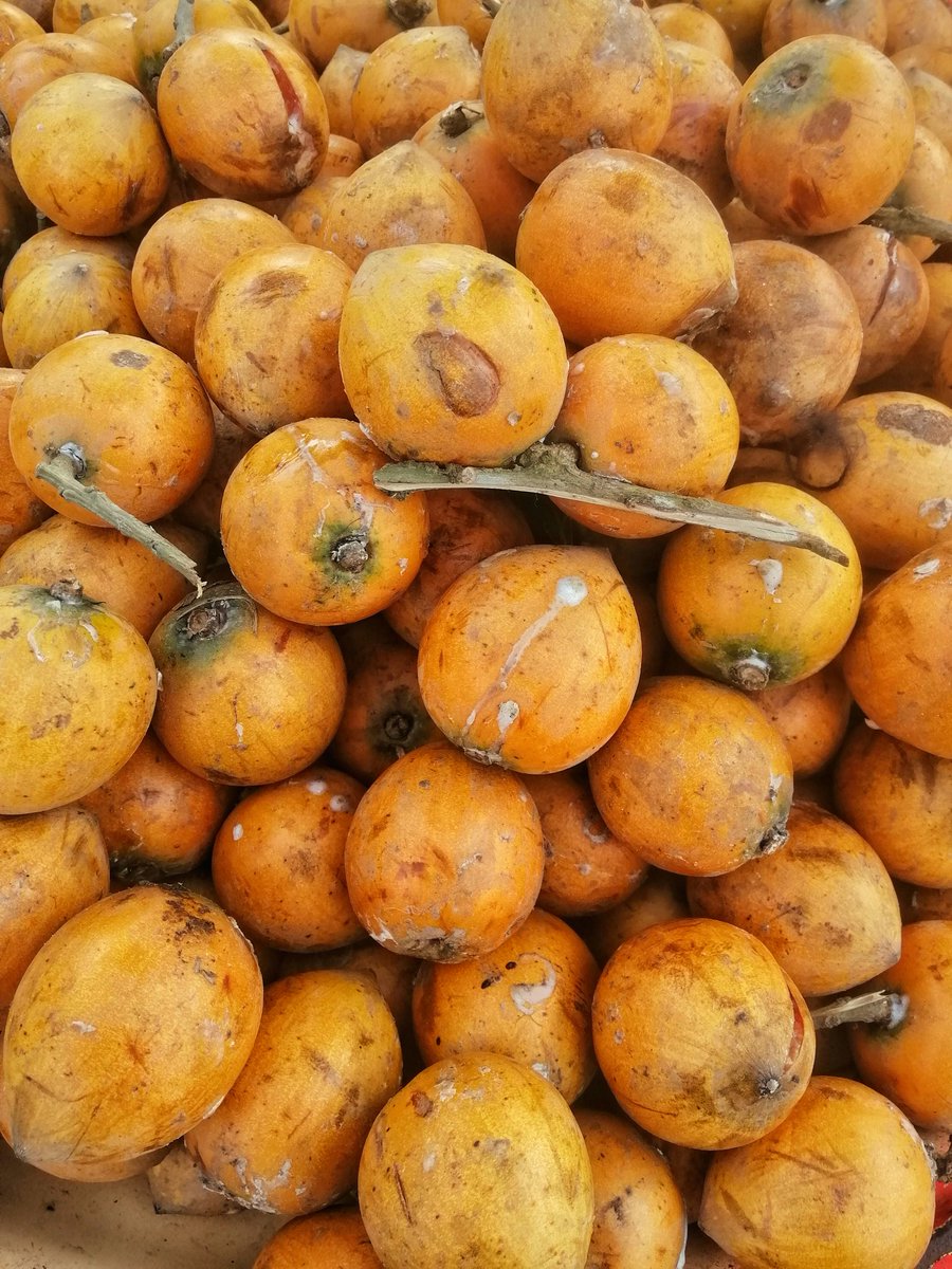 Agbalumo ; popularly called Cherry (not sure of the spelling) in the South. Tastes better when it slaps the mouth, literally.