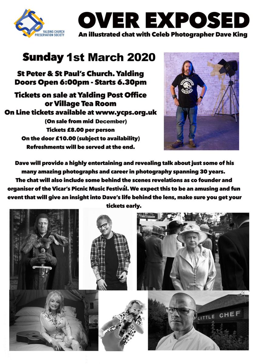 YaldingCPS's tweet photo. Over Exposed… an illustrated chat with Celeb Photographer Dave King https://t.co/Nf3DDRzNZq https://t.co/7CJVQUJMHg