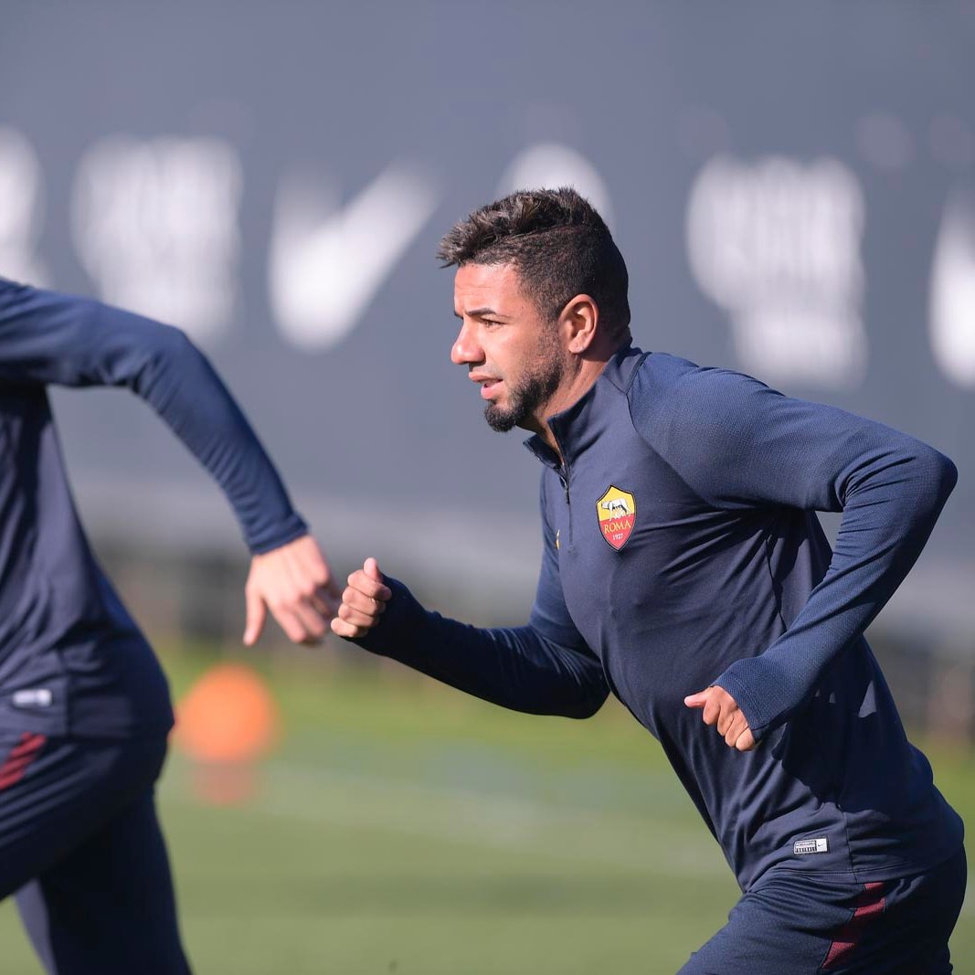 As Roma電子報告 ローマ公式twitter ブルーノ ペレスのお帰りなさいと今日の練習のギャラリー ブルーノ ペレスがんばれー