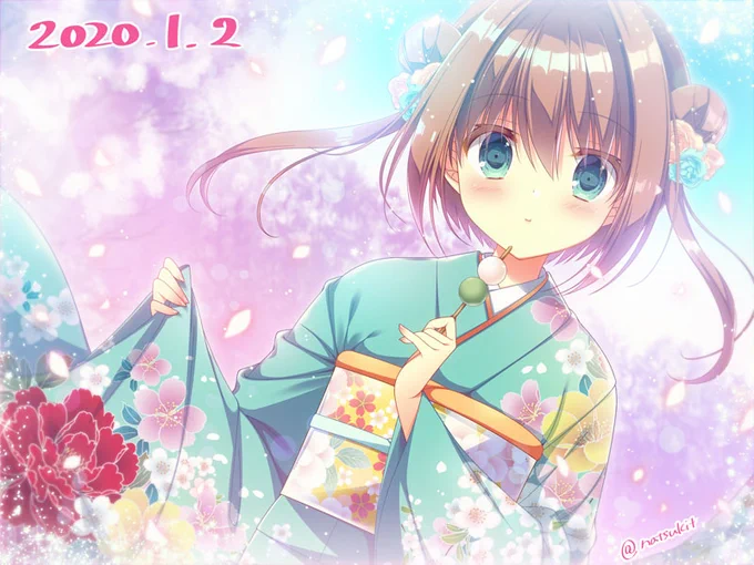 1/2はD.C.IIの由夢誕❣✨
初詣デート感
#DCII #朝倉由夢生誕祭2020 
