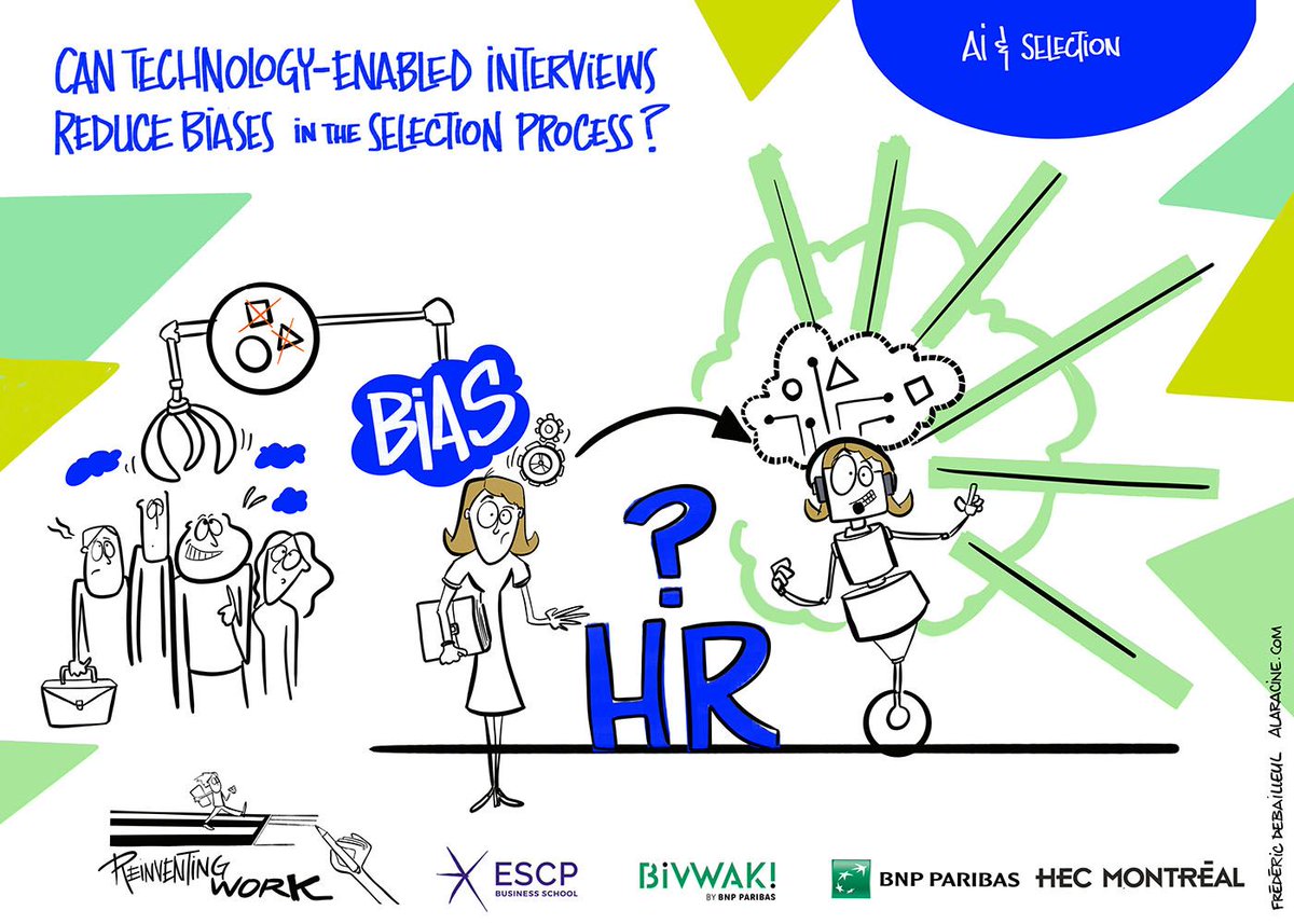 benmartin's tweet image. Les technologies de recrutement diminuent-elles la discrimination à l&apos;embauche ?
#reinventingwork
@ESCP_bs @BNPParibas