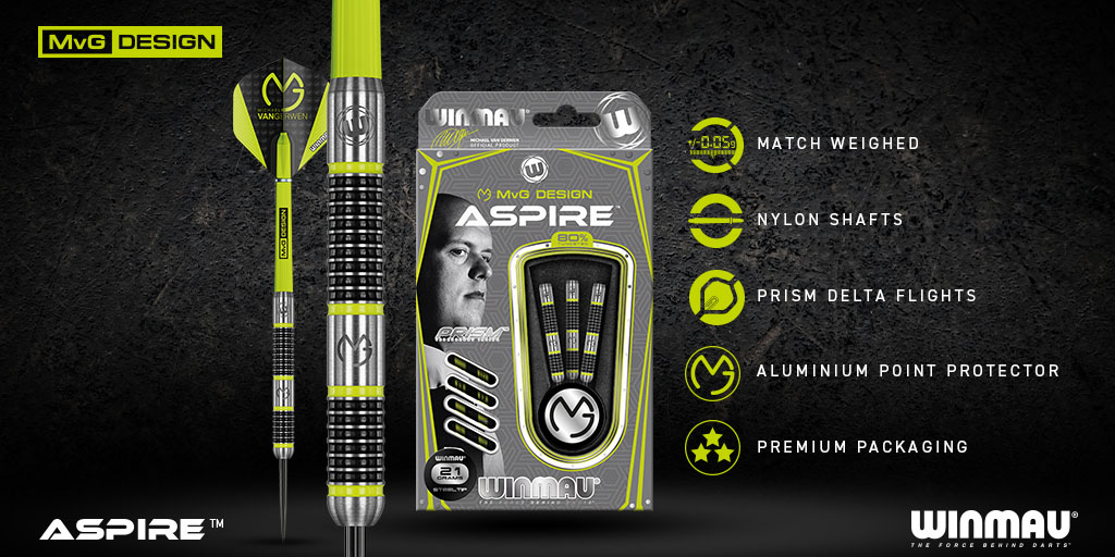 WINMAU STEEL MVG ASPIRE