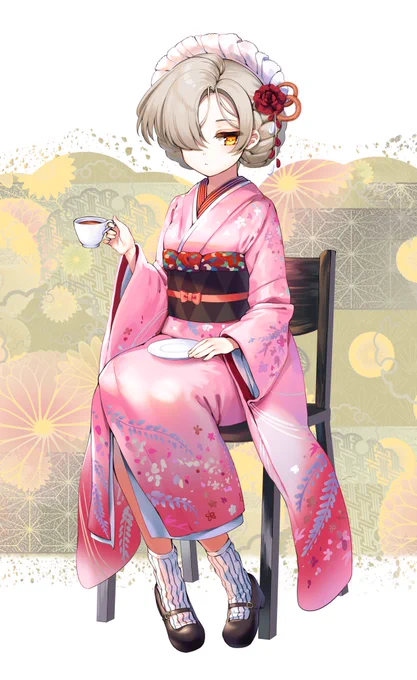 アニメで巫女服似合ってたんだから和服もいけるだろうという発想のシェフィちゃんです
今年もよろしくお願いします?
#アズレン 