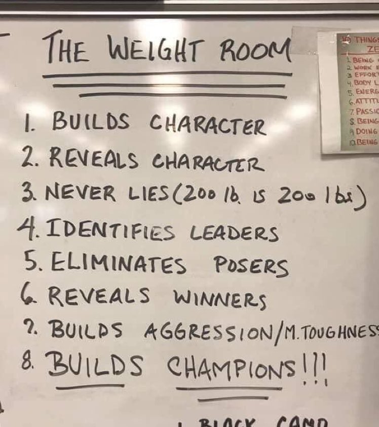 coachestribune's tweet photo. If your coach can't trust your effort in the weight room, in the classroom and at practice, how can you be trusted to play in a game???
#truth #coachestribune https://t.co/ipCaVsfkcU