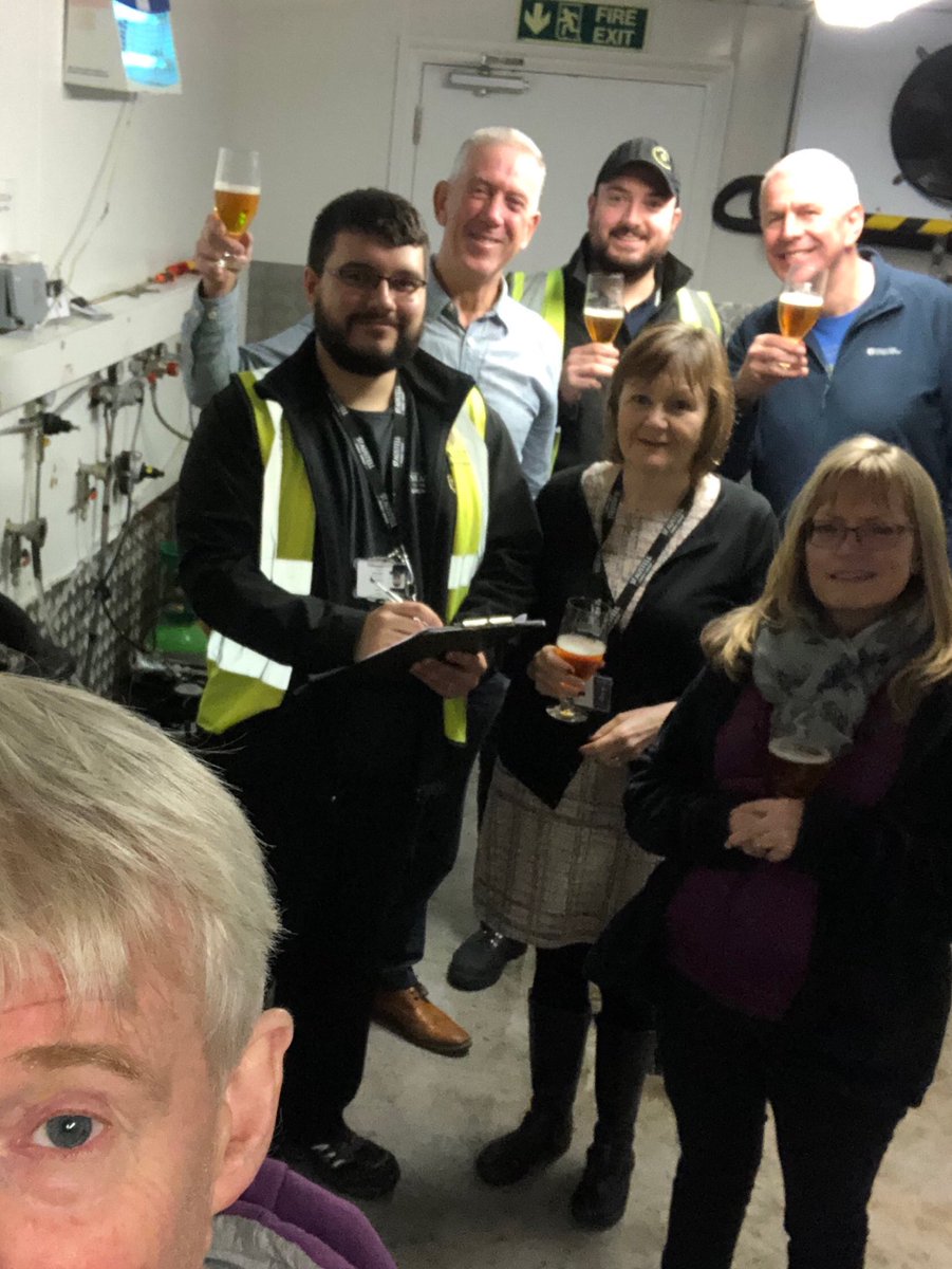 properjobale's tweet photo. @StAustellBrew taste panel at work in early January, here’s to a #proper2020 with @roborton41 @roger_ryman @Beermarketeer https://t.co/l8N1QVgo5q
