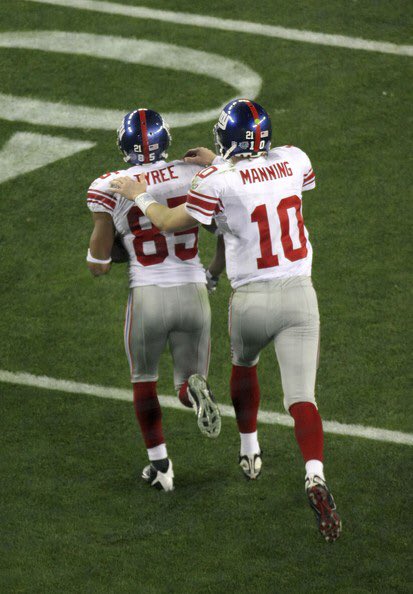 Happy Birthday to two former Giants legends. Eli Manning and David Tyree   