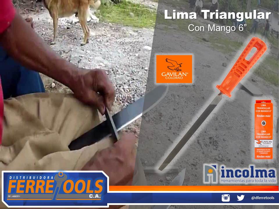 dferretools's tweet photo. La #Lima #Triangular #Incolma se utiliza para el afilado de superficies planas interiores o exteriores #Ferreteros #tornilleria #Construccion #construction #ferreterias #jardineria #agricultura #Maracay #Aragua #Venezuela #Cagua #UnMundoFerretero #3Ene #2020CrecimientoYProducción https://t.co/XBM1NvAFhV