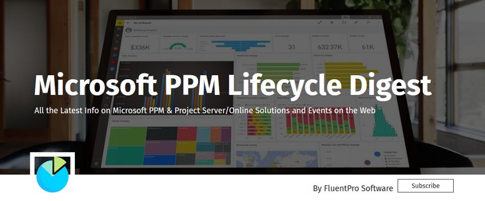 FluentProCorp's tweet photo. Enjoy the latest updates on Microsoft PPM and Project Server/Online solutions in our new Microsoft PPM Lifecycle Digest! https://t.co/Z9TYQQysni

#PPM #PMO #ProjectOnline #ProjectServer #PPM #FluentPro #projectmanagement #portfoliomanagement https://t.co/ReMaMk4JiI