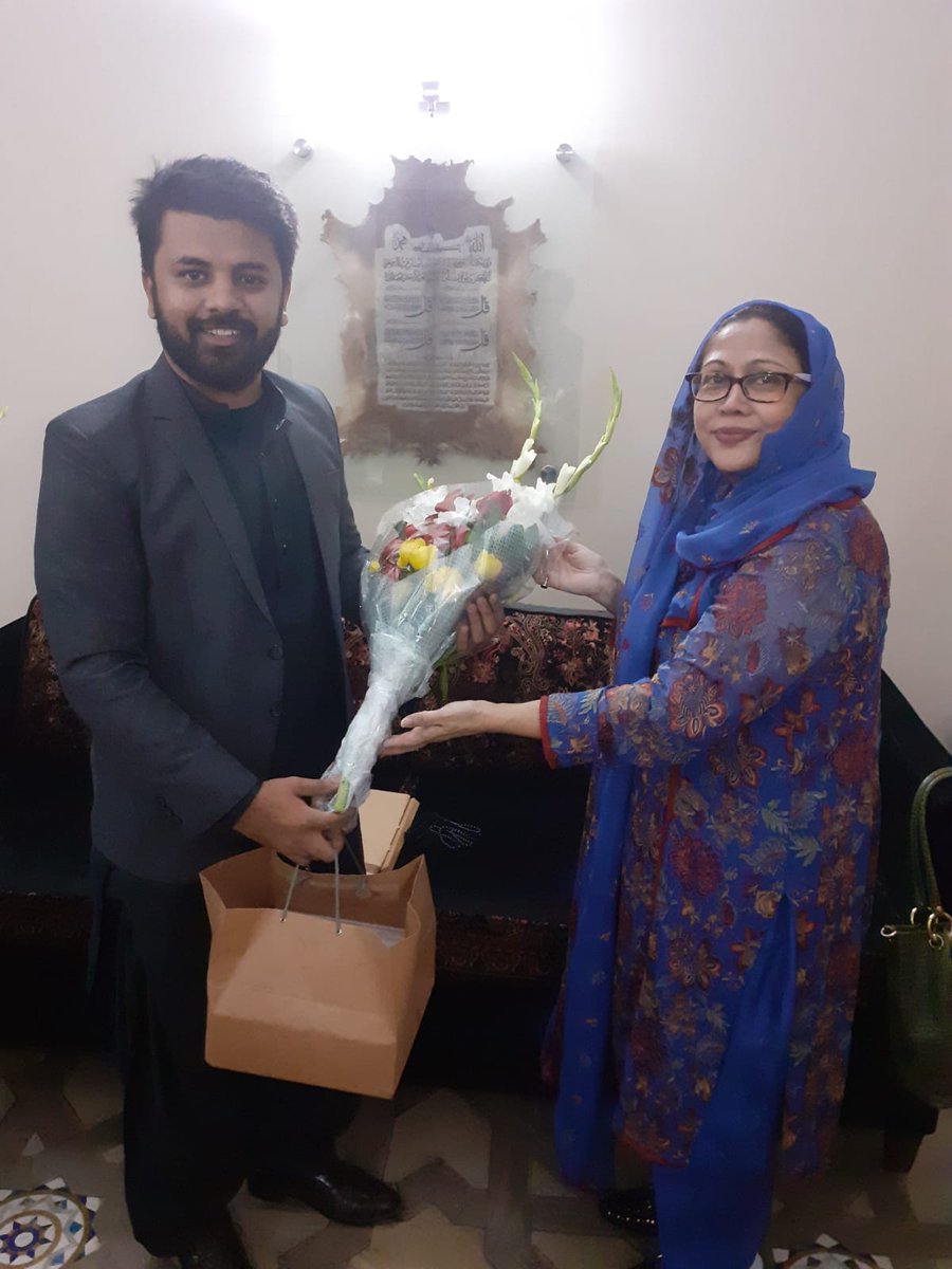 LalaMuradKhan's tweet photo. Today Met Iron Lady, Pride Of Sindh MPA Adi Faryal Talpur Sahiba At Zardari House Karachi. Congratulated Adi On Her Bail From Fake Cases. Such a Brave Woman She Is !
#AdiIsBack https://t.co/Itejw8sOSB
