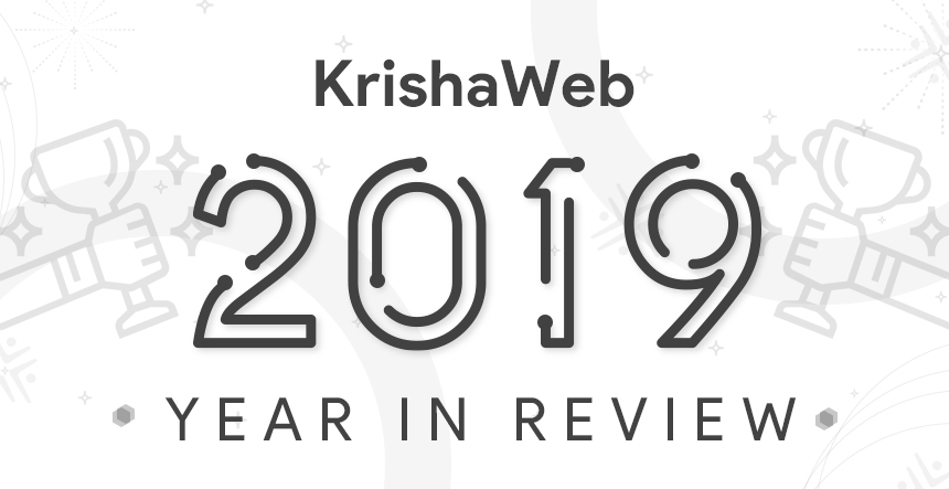 KrishaWeb's tweet photo. Wow, what a year we had 2019!

Our special gratitude to our precious clients and team members!

Take a look and rewind all the big events and achievements of #KrishaWeb throughout the year 2019: https://t.co/1KbqCAyIsb

#WebAgency #2019Review #YearInReview #HappyNewYear https://t.co/nmAgtFJd9L