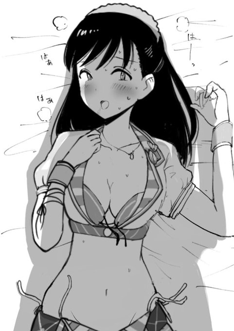 今江先輩をもう少し新田さんに似せようかと試みたけど結局スケベなお姉さんにしてしまった…😂😂 