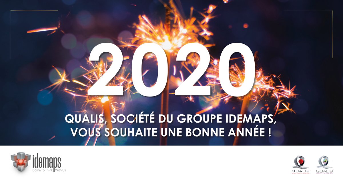 QualisSAS's tweet photo. Qualis vous souhaite une excellente transformation digitale en 2020 ! #Xerox #MadeToThink #Idemaps #ComeToThinkWithUs https://t.co/r0IqbL6MDy