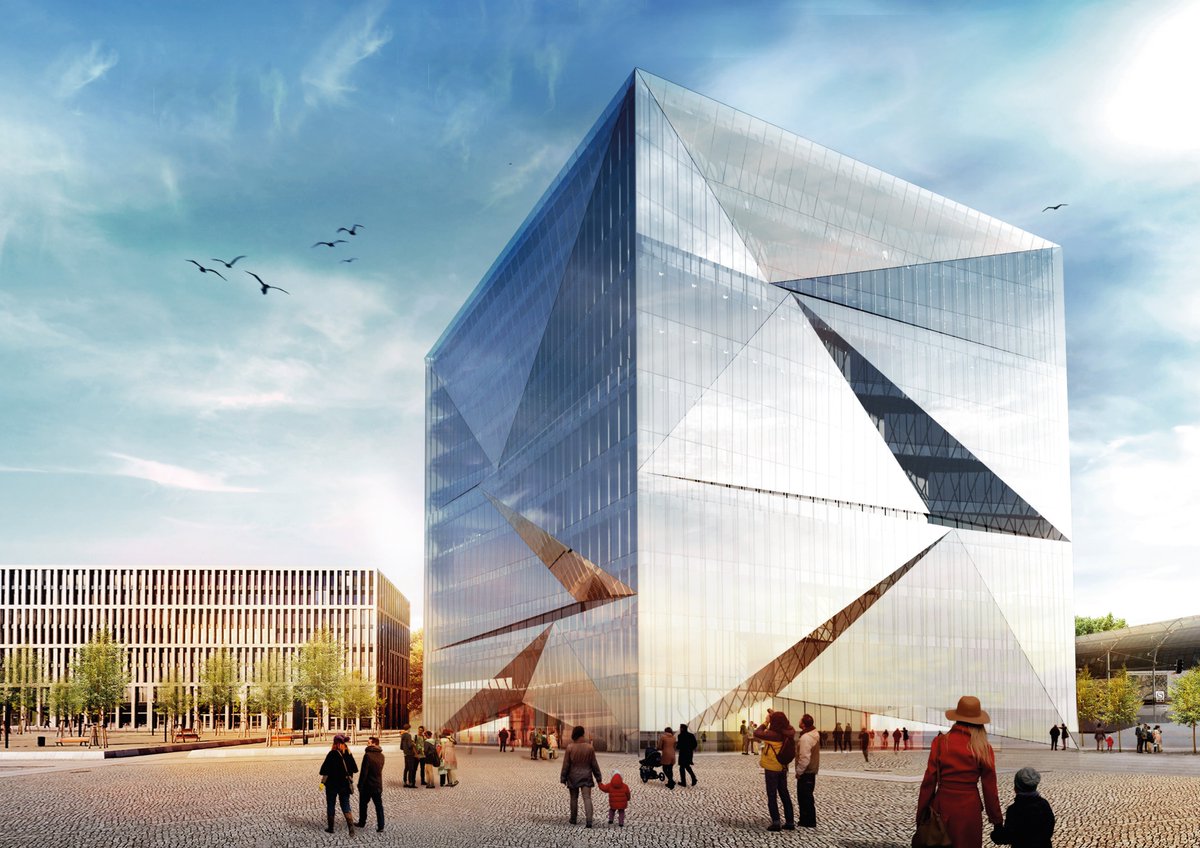 Drees_Sommer's tweet photo. Immobilien mit Köpfchen: Ob The Ship, #cubeberlin, @HBdigitalcampus, #SpringParkValley oder #QuartierHeidestraße – Innovative Bürogebäude und Quartiere setzen auf die Möglichkeiten der #Digitalisierung. https://t.co/X5Oo15cAm2 @fondof_ @CAImmobilien https://t.co/zI7aXeumxz