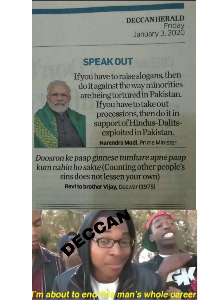 Sandeep_mnnit's tweet image. Holy shit @DeccanHerald you fuckin killed it dude. #ModiLogic