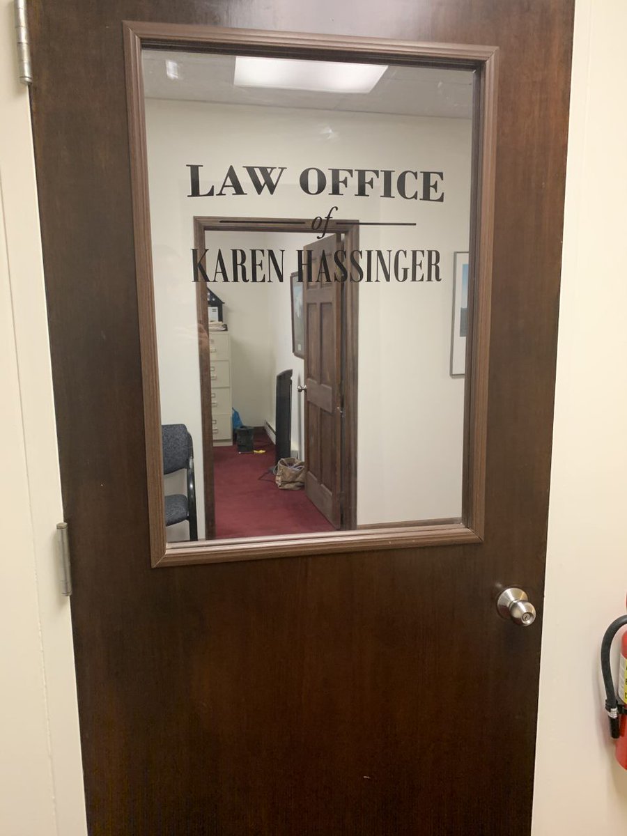 TheFreshMedia's tweet photo. Check out the recent signage we created for Karen Hassinger’s law office! https://t.co/Mm5w69WqDs