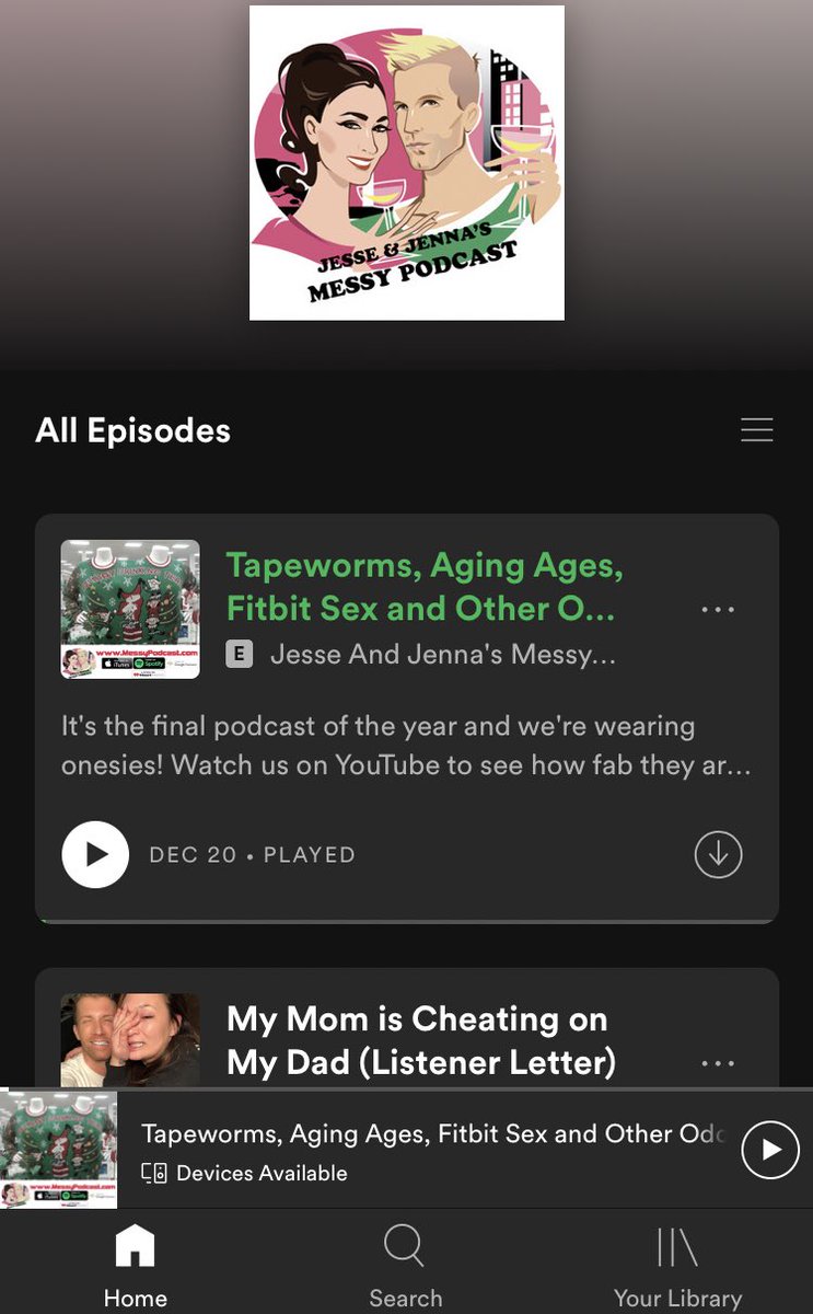 BreannaJacksonn's tweet photo. Canโt wait for next week when @ifyouseekjesse @JennaTMo release a new episode of #Messypodcast to listen to while I get ready for work! If you havenโt listened before, they are hilarious and very relatable (especially if you drink wine) https://t.co/RHjRgtVz8P