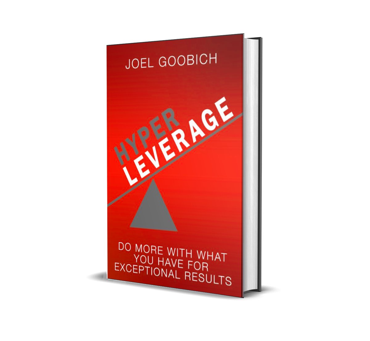 The New Year is starting with a new focus as my book "HyperLeverage - Do More With What You Have For Exceptional Results" is set to publish on January 7th. 
My new websites JoelGoobich.com  and HyperLeverage.com are now live. #hyperleverage #businessstrategy
