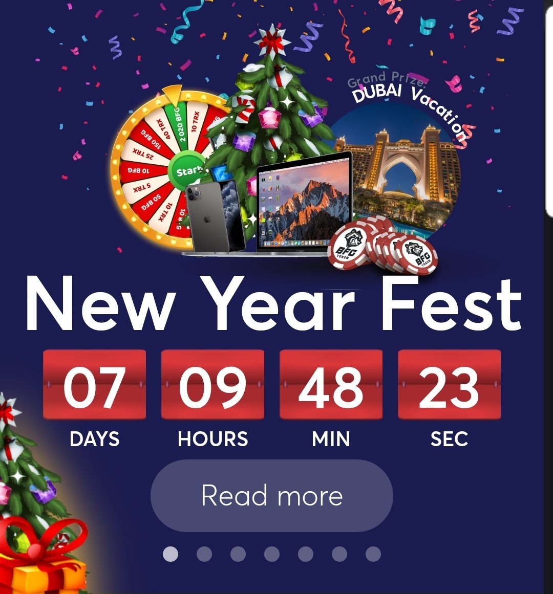 ScottLEOWarrior's tweet photo. Still 7 days to take part in @betfury_io NYfest. There are so many prizes to be won and the leaderboards are quite easy to catch up right now! 

Lots of #TRX prizes, #Ipads #iphones and #macbookpros to be won! 

Come and join the fun at - https://t.co/G2mL0JyeWN

#Giveaway #TRON https://t.co/t44SB4oF2Y