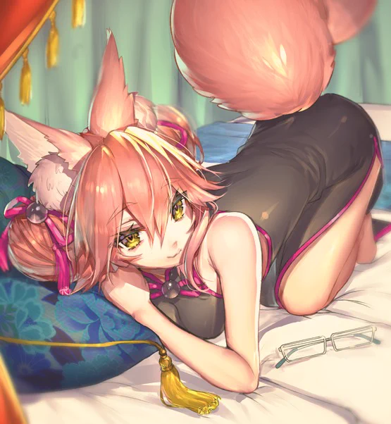 【FGO】タマモヴィッチちゃん
寝正月…??
#FGO 
#タマモヴィッチ 