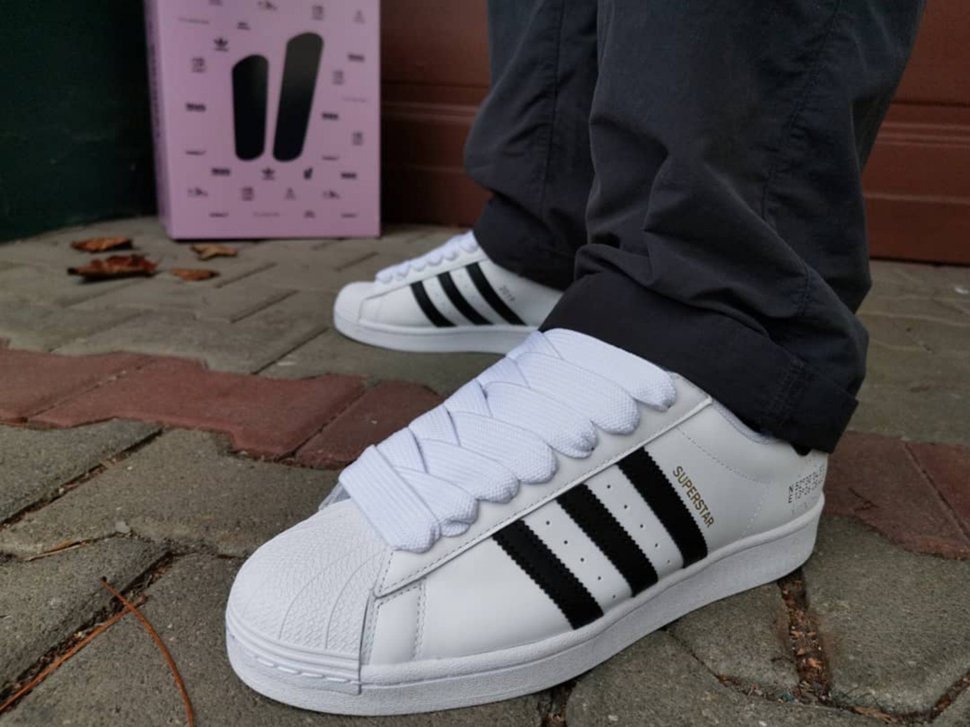 BBoy Laces on Twitter: "Reposting @supersk8: ... a family thing. 💜 * Thank you @overkillshop for the nice surprise. 🙏🏻 * Adidas Superstar sweet sixteen feat. xl fatlaces by @bboylaces * #