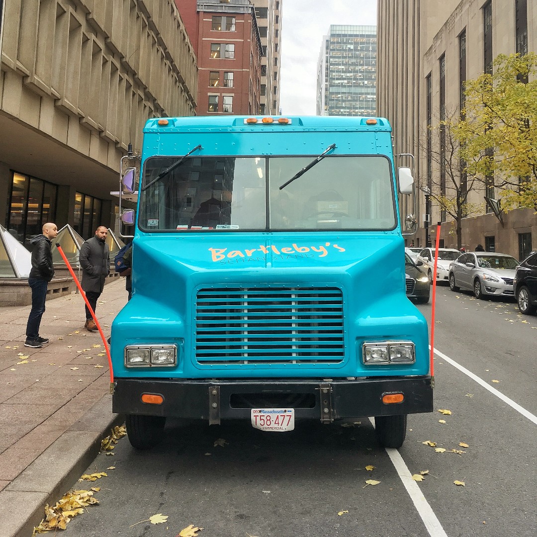bartlebysfood's tweet photo. Oh, hi! 👋 We're still on winter break, but have some exciting news. #WickedWednesday moves to #PostOfficeSquare! 😈🤘 Pearl St/ Franklin St was one of our first spots, and we're wicked excited to roll back. 🚚🌱🔥

Will we see you there, devils? Lunch begins 1/29, 11:30a-2:00p. https://t.co/G7Ux1G9Gxc