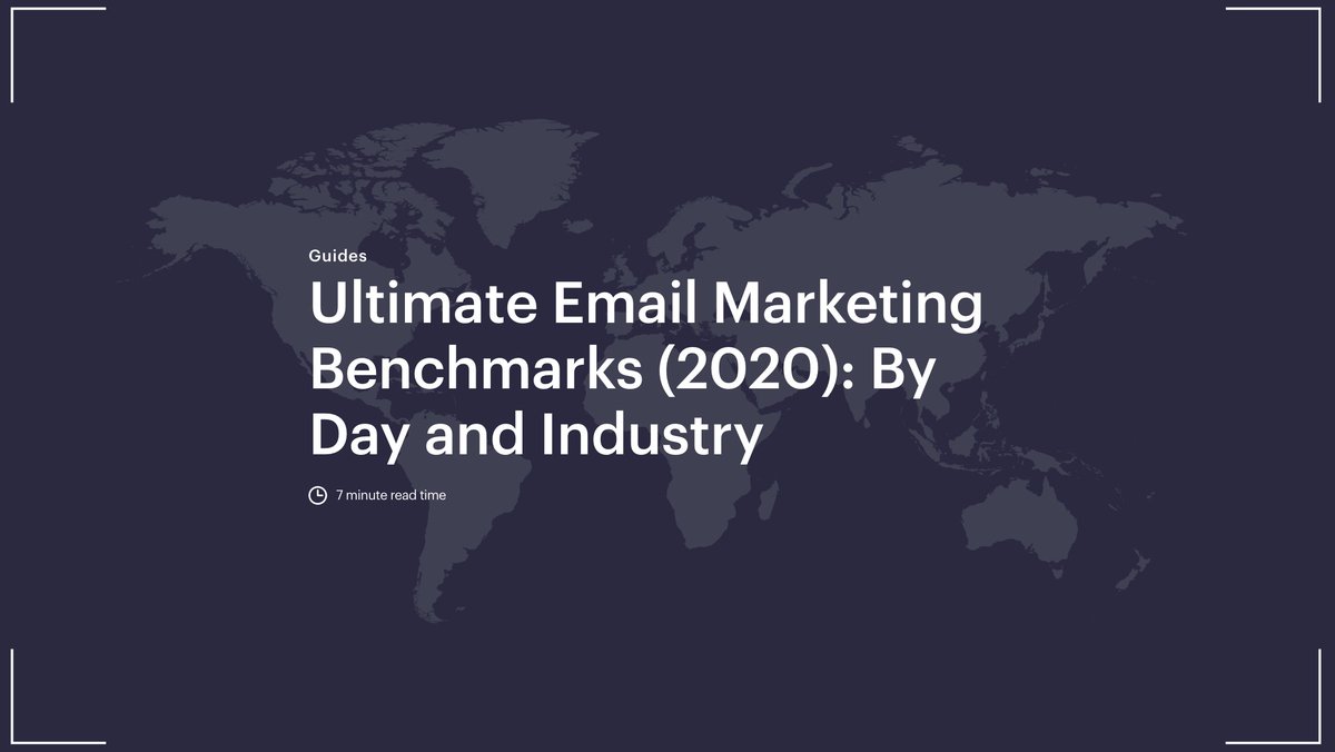 CampaignMonitor's tweet image. 🎉 Introducing the Email Marketing Benchmarks Report for 2020. Use these data-backed benchmarks to strengthen this year&apos;s strategy. bit.ly/35p9YRq