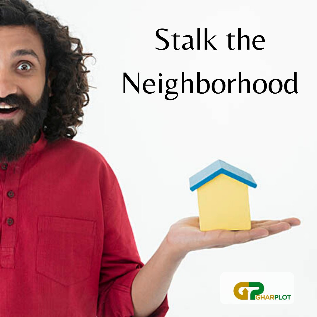 GharPlot's tweet image. Many homebuyers have become completely distraught because they thought they found the perfect home, only to find out the neighborhood wasn’t for them. Drive by the house at all hours of the day to see what’s happening in the neighborhood.

Visit Gharplot.com.
