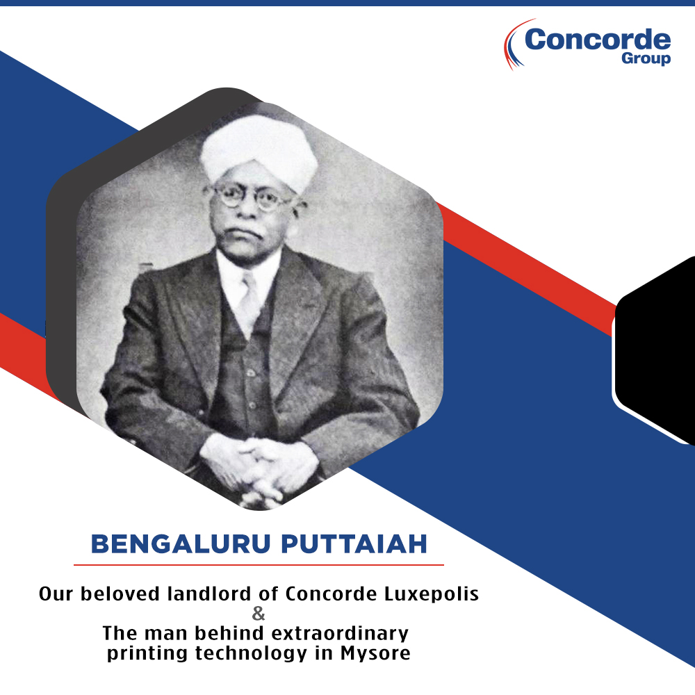 ConcordeIndia's tweet photo. Here is an article about Bengaluru Puttaiah. He is known as the landlord of #ConcordeLuxepolis and mastermind behind printing technology in Mysore Government, which rose to a great scale of success during his tenure.

Read more: https://t.co/YaXltKhAVx

#ArticleRead #TheHindu https://t.co/1MV8DdKDMJ
