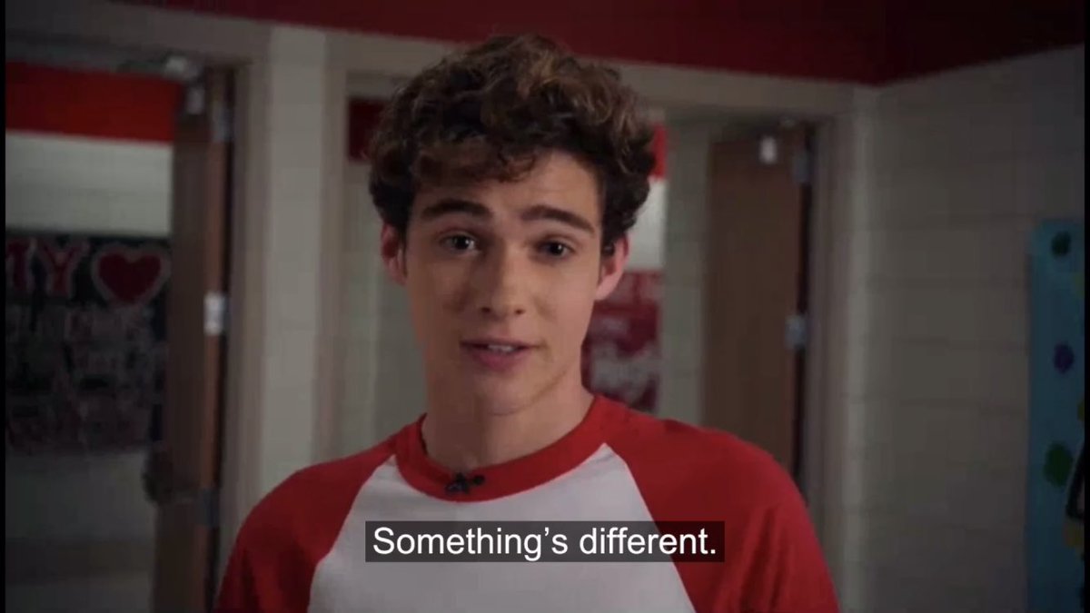 Things changed when Gina got there and and now they've changed again because she left. Specifically with him.