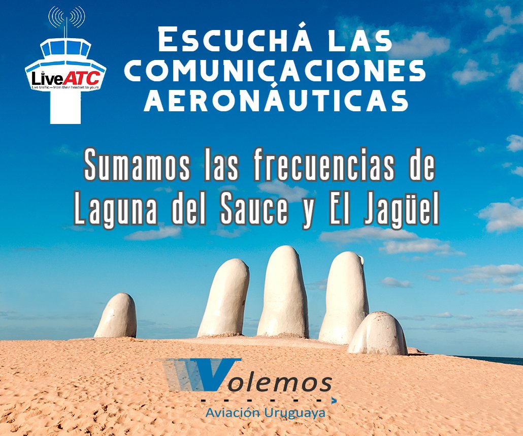 Con mucha alegría y satisfacción anunciamos que a partir hoy es posible escuchar en vivo y acceder a grabaciones del tráfico aéreo de los Aeropuertos de Maldonado y Punta del Este.
volemos.org/escuchar-trafi…